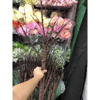 thân hồng cổ 1m  giả gỗ deco