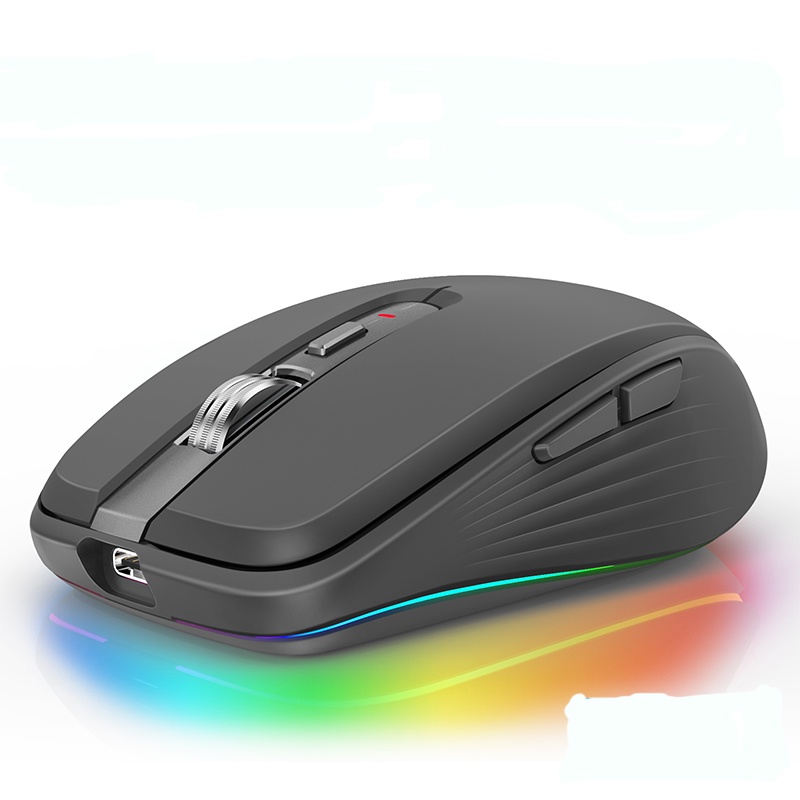 Chuột không dây 2.4G Bluetooth 5.0 2400 DPI Sạc Được