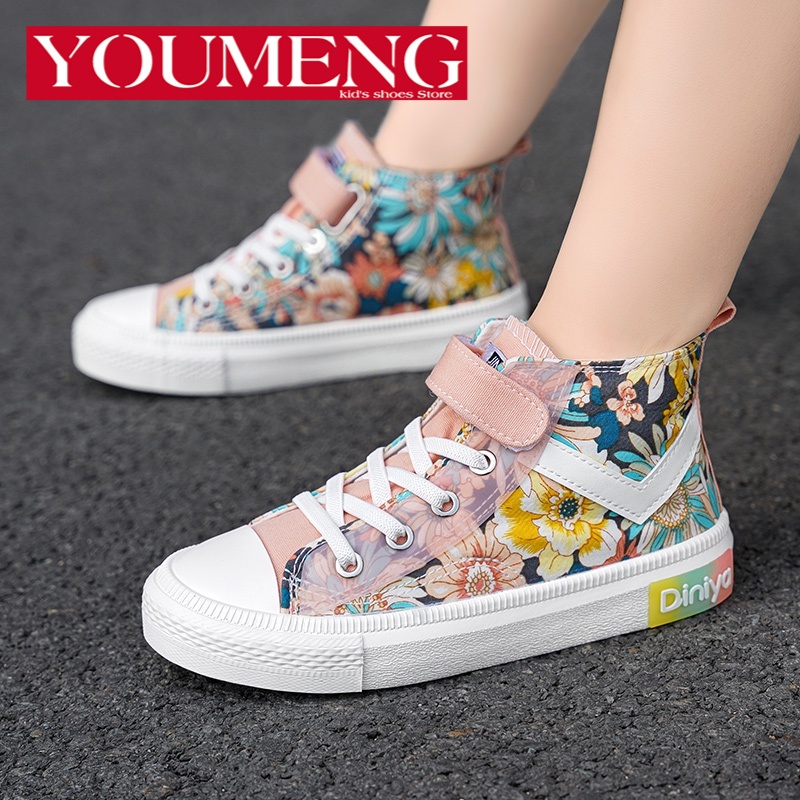 Giày Thể Thao Canvas Thời Trang Mới Dành Cho Bé Trai Và Bé Gái Cỡ 2022 size31-37