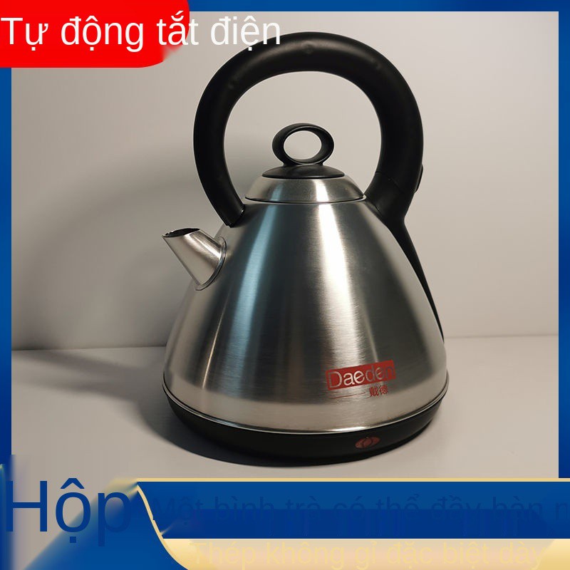 đeo Đức 2 lít Bình inox dày 6 lít, đun nước tự động, nóng dung tích lớn gia đình, ấm trà loại thương mại