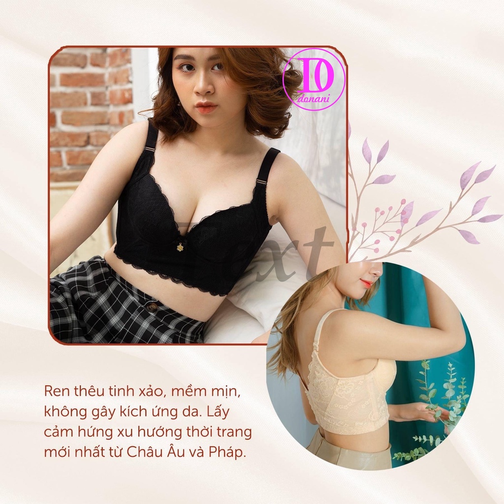 Áo lót Bra corset - Áo Ngực Định Hình Bản To Chống Hằn, Không Gọng,Gỉam Mỡ Lưng, Nâng Ngực Hàng Cao Cấp