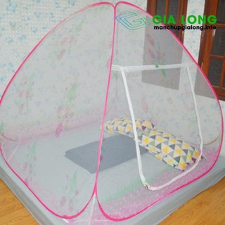 Màn Chụp Tự Bung Không Đáy Made In Việt Nam| Màn Bung | Mùng Chụp Tự Bung