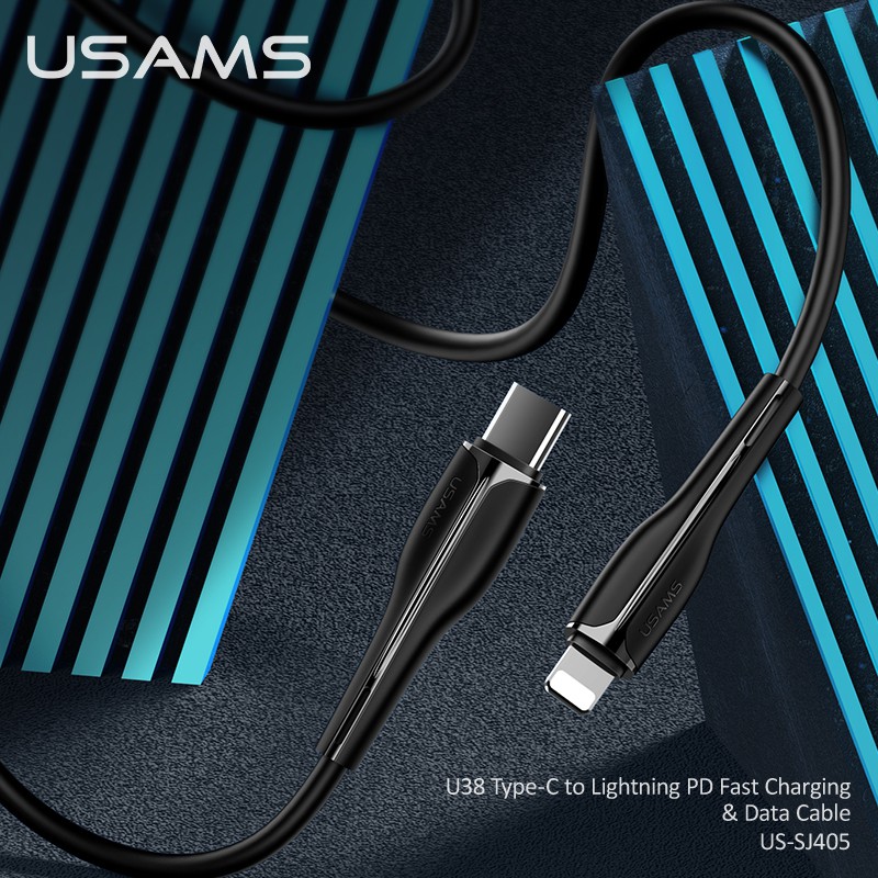 Cáp sạc nhanh Type C IP PD USAMS U38 dài 1m tiện dụng