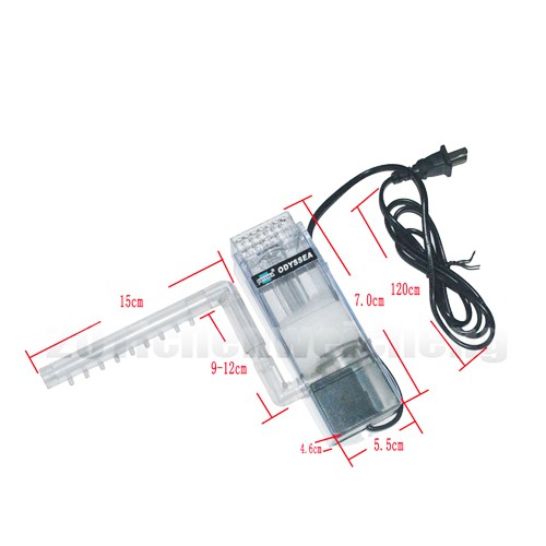 Máy lọc váng Odyssea Clean 100 - Cho hồ cá cảnh.