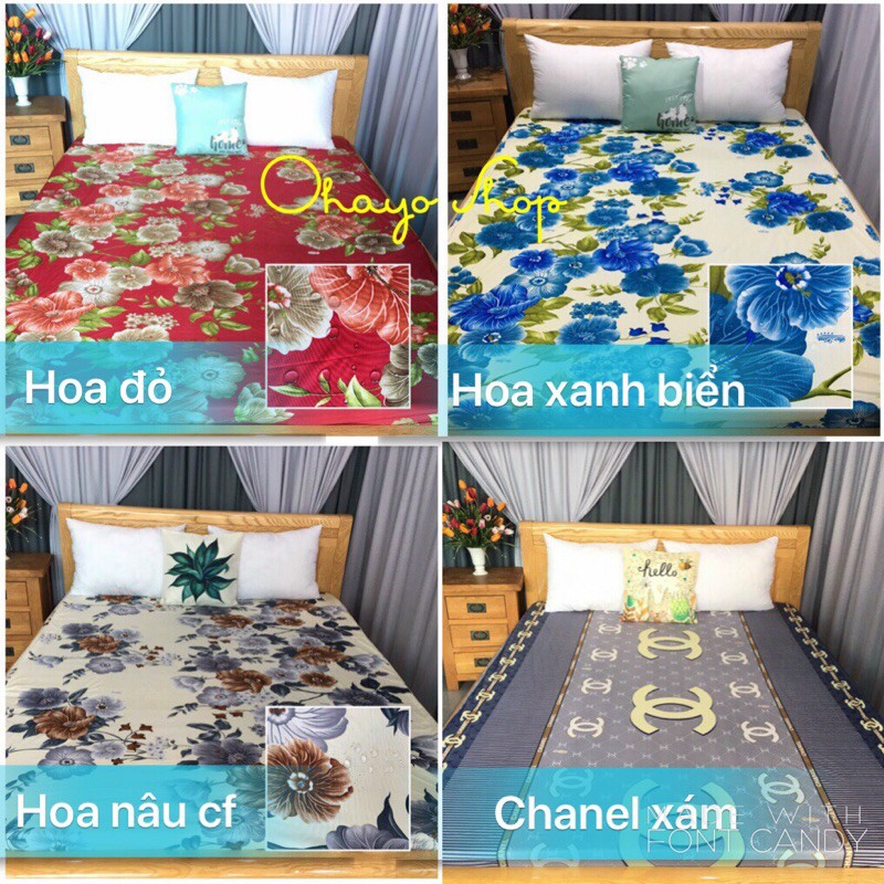 Ga chống thấm❤️FREESHIP❤️drap chống thấm cotton thun phủ nano