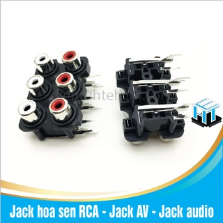Jack hoa sen RCA - Jack AV - Jack audio(COMBO 2 CÁI)