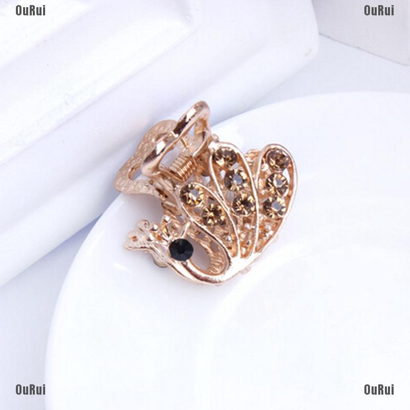 Kẹp Tóc Hình Hoa Đính Đá Thời Trang Cho Nữ