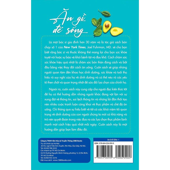 Sách - Ăn Gì Để Sống - Tập 1