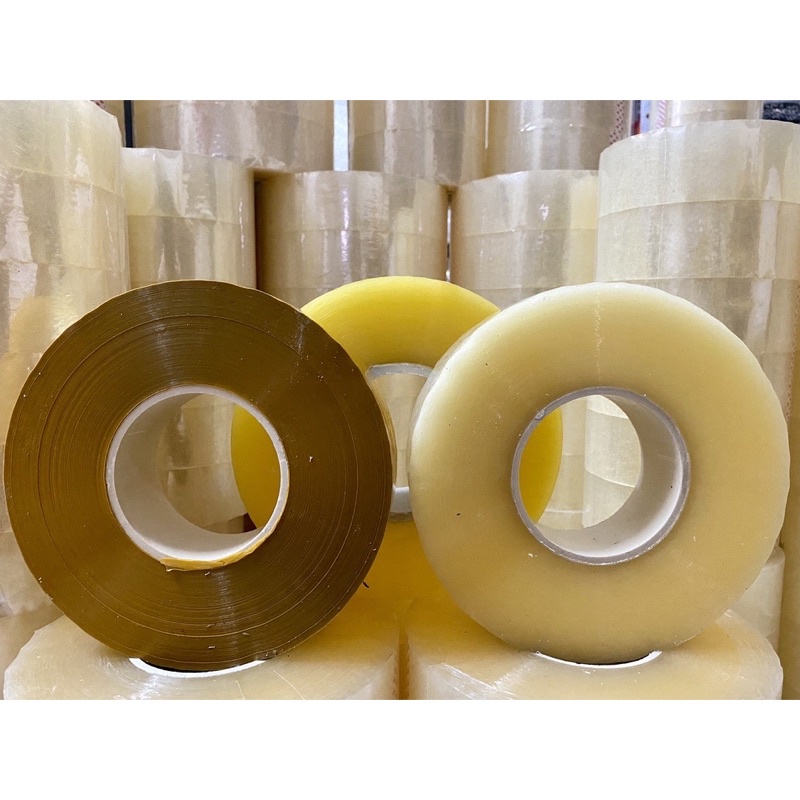 Băng dính đóng hàng - băng dính lõi mỏng 0.6cm, bám dính cực tốt