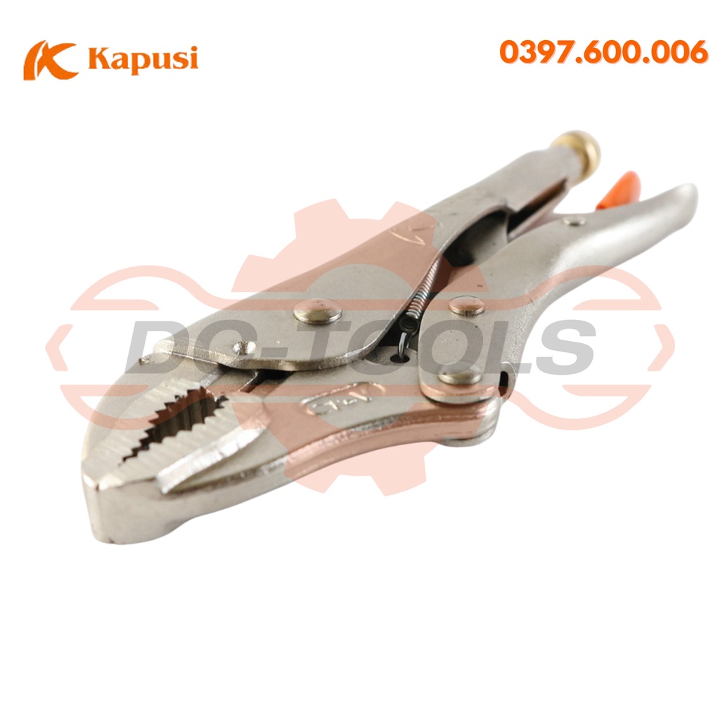 Kìm kềm bấm chết mỏ thằng 250mm 10″ KAPUSI K-8260 CHÍNH HÃNG DC TOOLS