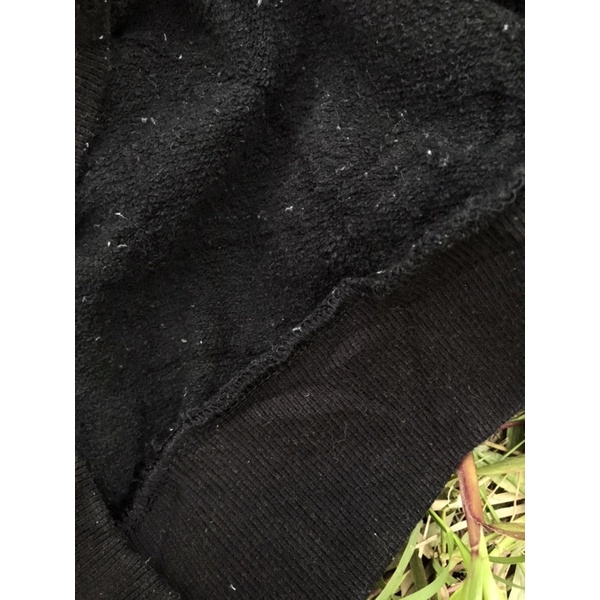 Áo Hoodie Nam hiệu Nike vintage 90s màu đen trắng biglogo size L