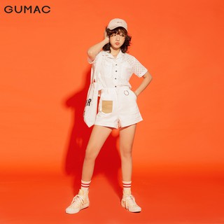 Quần short nữ phối khoen GUMAC QA12157