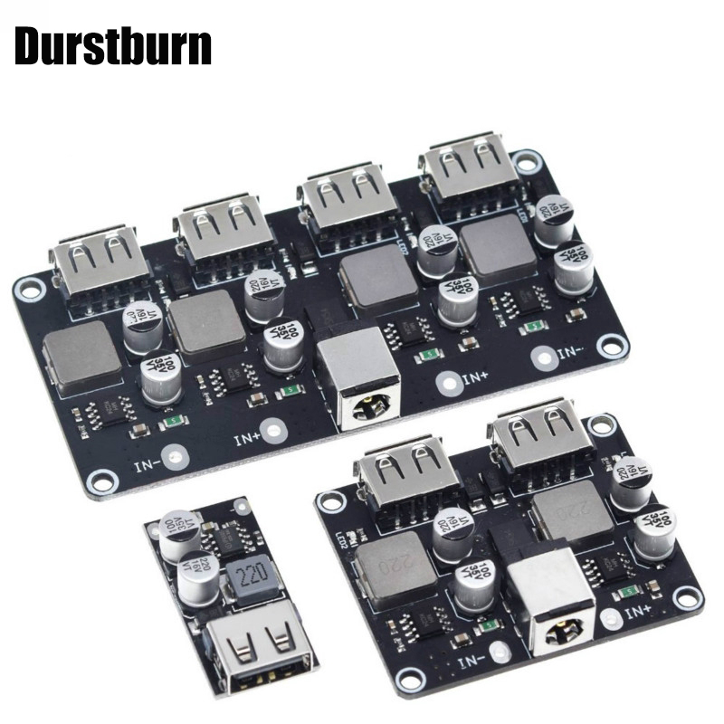 Mạch Hạ Áp Usb 3.0 Qc2.0 Dc-Dc 6-32v 9v 12v 24v Sang 5v