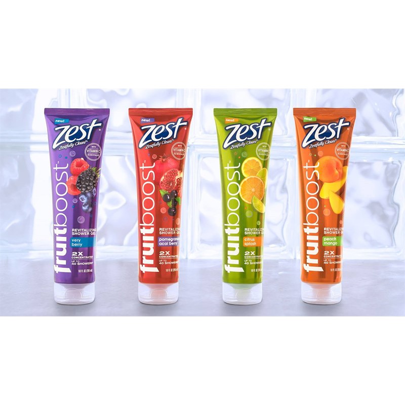 SỮA TẮM ZEST FRUITBOOST REVITALIZING SHOWER GEL 295ML CHÍNH HÃNG - 3445