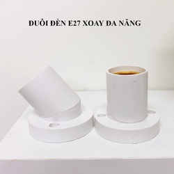 Đuôi đèn xoáy E27 đa năng Sunha tiện dụng, xoay được nhiều góc độ SUNHA