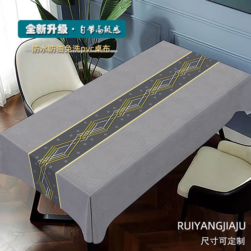Khăn Trải Bàn Dùng Một Lần Bằng Pvc Chất Lượng Cao Chống Thấm Nước/Chống Dầu