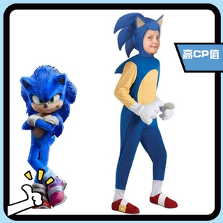 Bộ Đồ Hóa Trang Nhân Vật Nhím Sonic Hoạt Hình Halloween Dành Cho Bé Trai