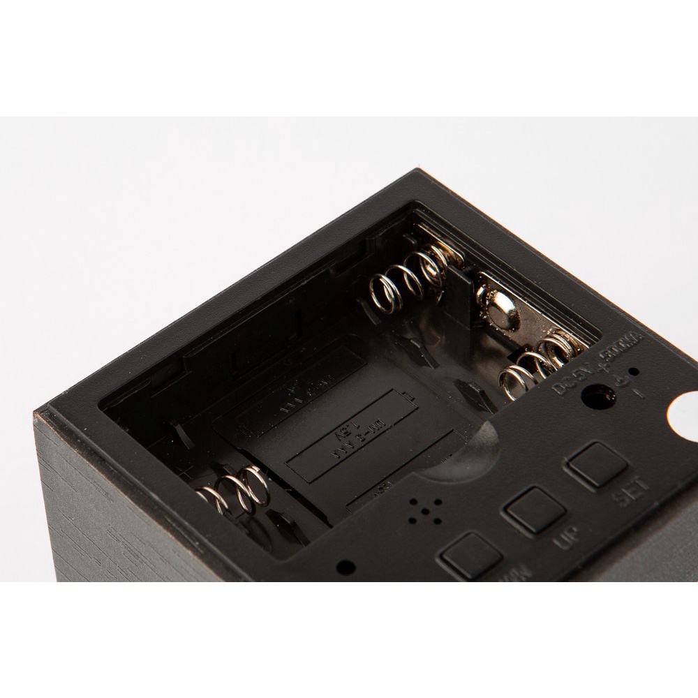 Đồng Hồ Để Bàn ARTBOX Hàn Quốc Bằng Gỗ Khối Vuông Đơn Giản Hiện Đại