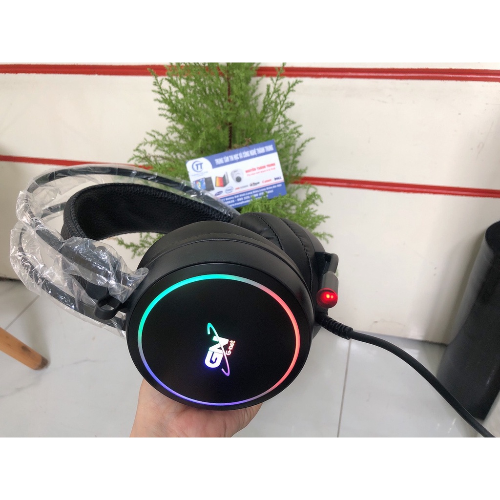 Tai Nghe Chơi Game Có Mic G-Net GH3 - Âm Thanh 7.1, Led RGB