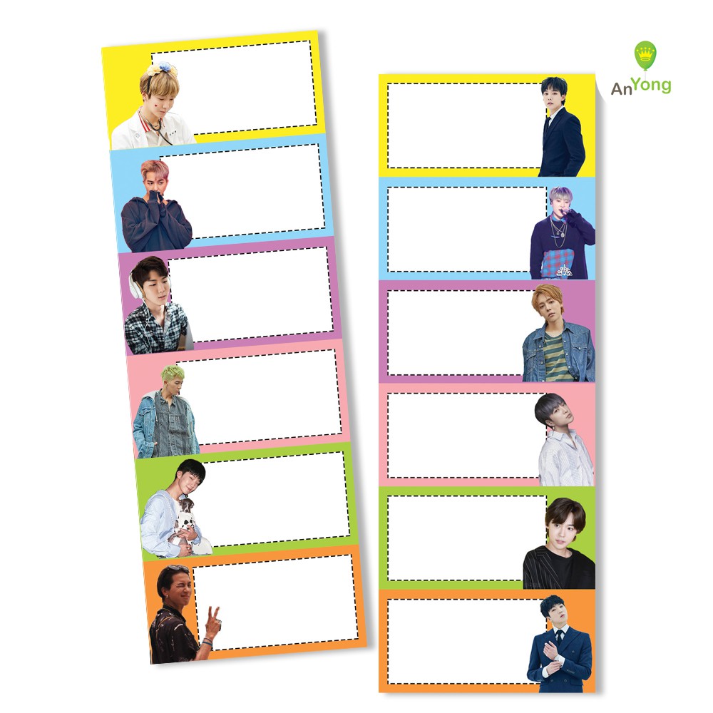 Set 24 nhãn vở WINNER