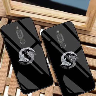 Ốp huawei nova 2i lưng kính cường lực cao cấp