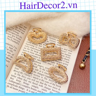 Kẹp Tóc Kim Loại Phong Cách Hàn Quốc Xinh Xắn Cho Nữ hairdecor