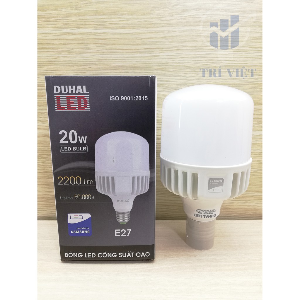 Đèn Led Trụ Duhal - 20W, 30W, 40W - Bảo Hành 1 Năm - 6500k ánh sáng trắng