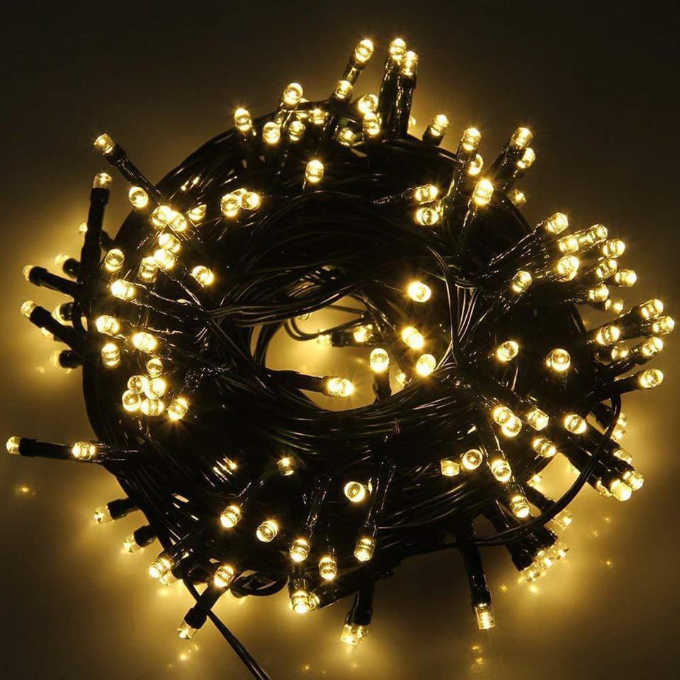 Dây đèn led kim cương trang trí ngoài trời, sân vườn, quán cafe, trà chanh