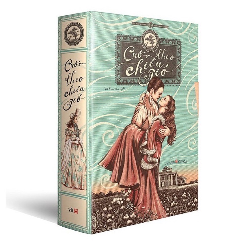 Sách- Cuốn Theo Chiều Gió - Đông A (Bản Cao Cấp Bìa Cứng) Kèm Bookmark Tác giả Margaret Mitchell