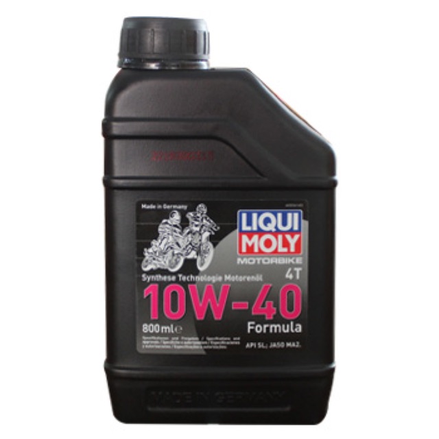 Liqui Motorbike 10W40 Formula 0.8L - Nhớt chất lượng cao dành cho xe số