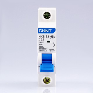 Cầu dao MCB Chint NXB-63 - 16A 6KA 1P
