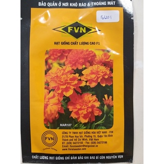 Hạt Giống Vạn Thọ Pháp Lùn FVN 107 (Gói 100 Hạt)