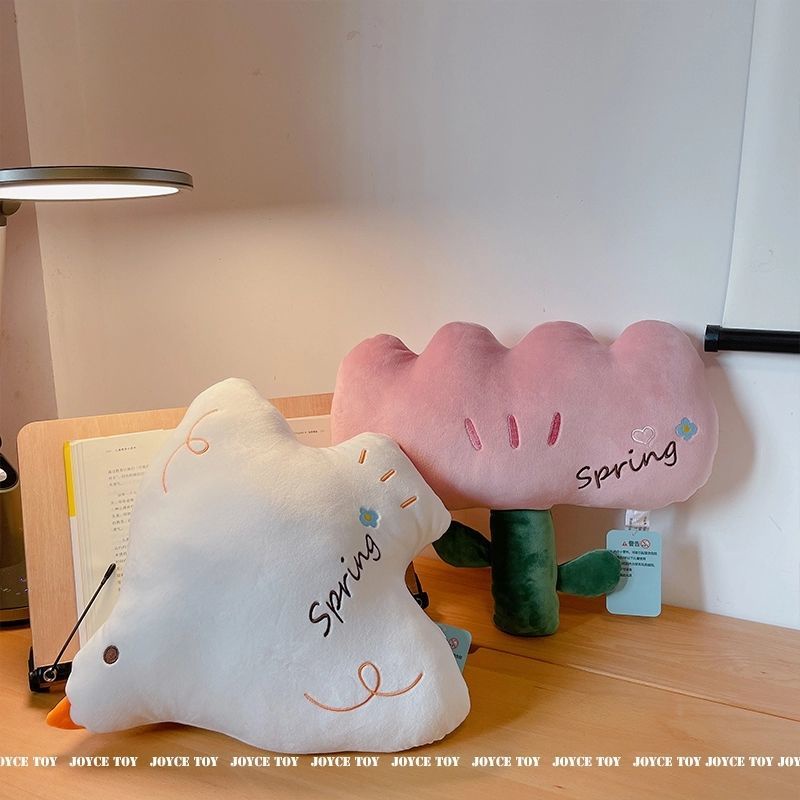 Gối Ôm Sofa/Giường Nhồi Bông Đính Hoa Nhỏ Dễ Thương