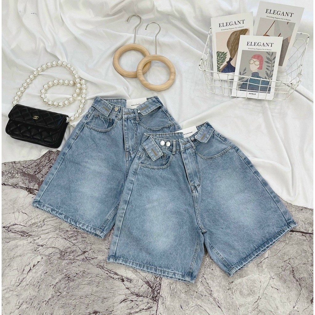 Quần sọt jean HANOIJEAN - Quần short nữ cao cấp siêu hot hàng VNXK | BigBuy360 - bigbuy360.vn