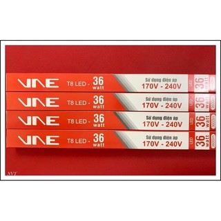 Bóng Đèn LED Tuýp T8 VNE SIÊU SÁNG 36W - Bóng Đèn LED 1m2 - Bảo Hành 2 Năm 1 Đổi 1