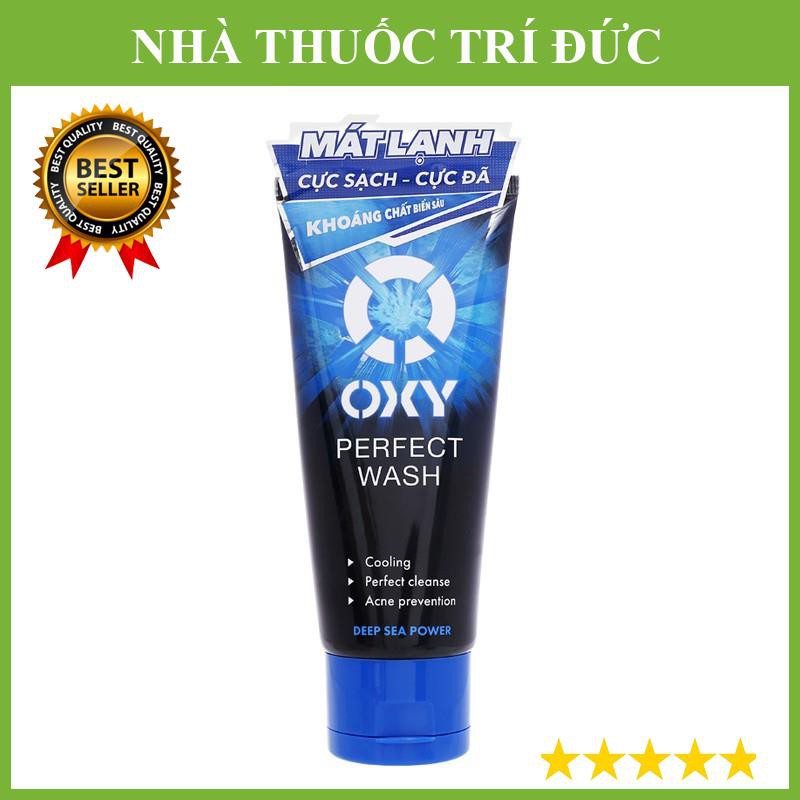 Kem sữa rửa mặt Oxy 100g | 50g Perfect Deep Wash Oil Control White Complete Total anti-acne Prime Multi Action ngừa mụn