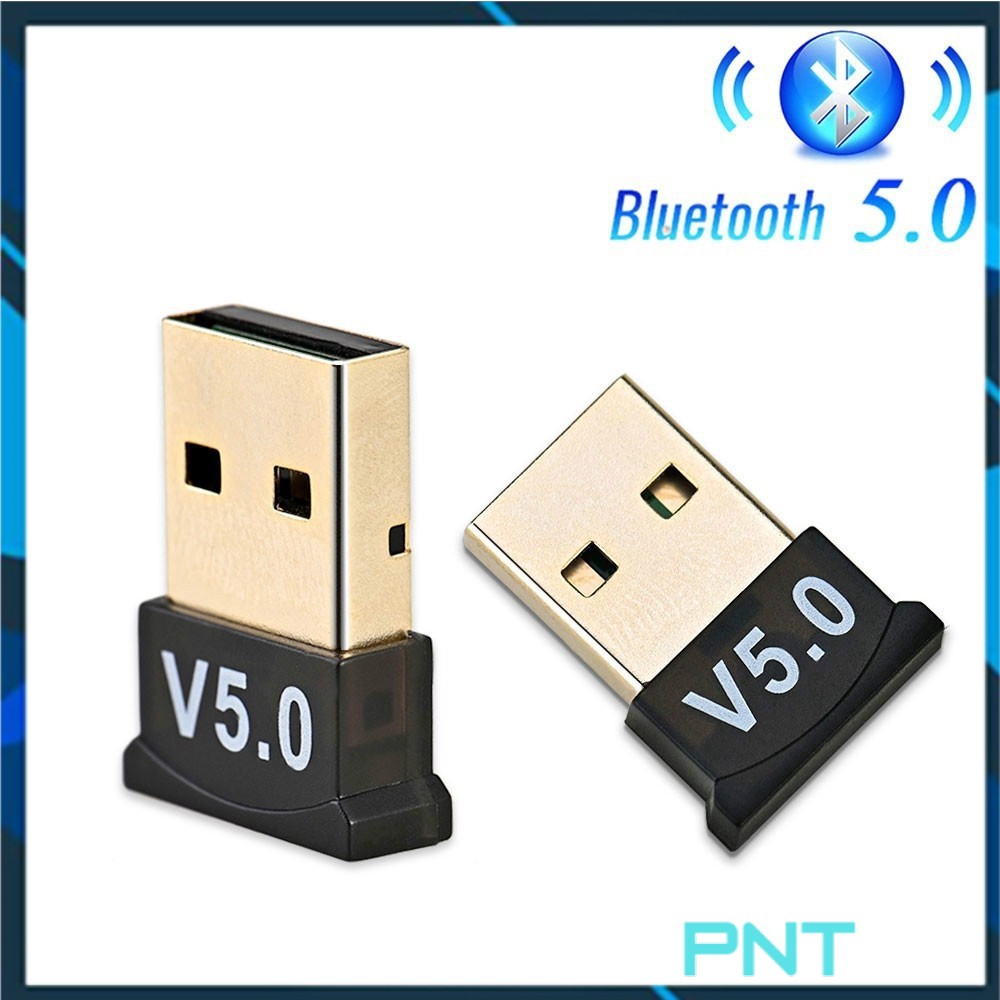 USB Bluetooth 5.0 CSR cho máy tính laptop tạo kết nối không dây LOẠI TỐT bắt sóng cực khỏe mét tặng đĩa cài