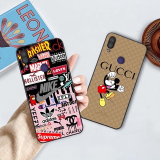 Ốp Xiaomi Redmi Note 7 in hình thương hiệu, thời trang cao cấp