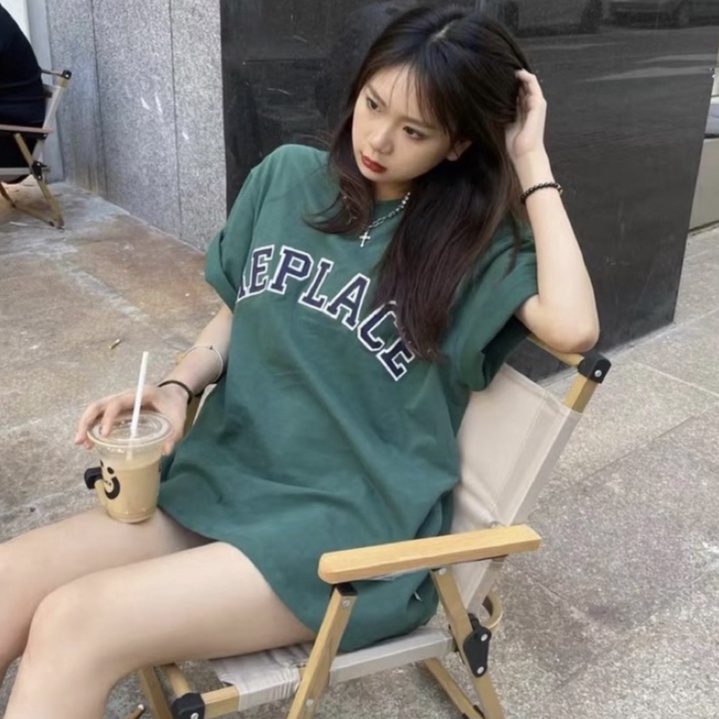 Áo thun tay lỡ, áo phông form rộng chất cotton mát mịn thấm hút mồ hôi in hình GROO