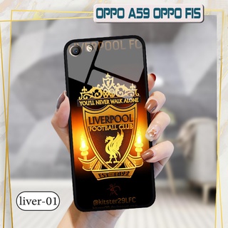 Ốp đội bóng OPPO A59/ F1S - Lưng kính cường lực