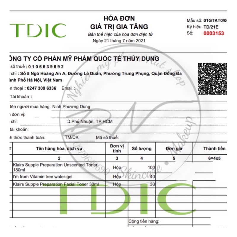 Nước hoa hồng Dear, Klairs Supple Preparation Toner 180ml | BigBuy360 - bigbuy360.vn