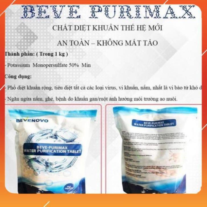 Sát Khuẩn Nấm,Vi Khuẩn.. Hồ Cá Koi Thế Hệ Mới,An Toàn-Không Mất Tảo#gói 1kg !