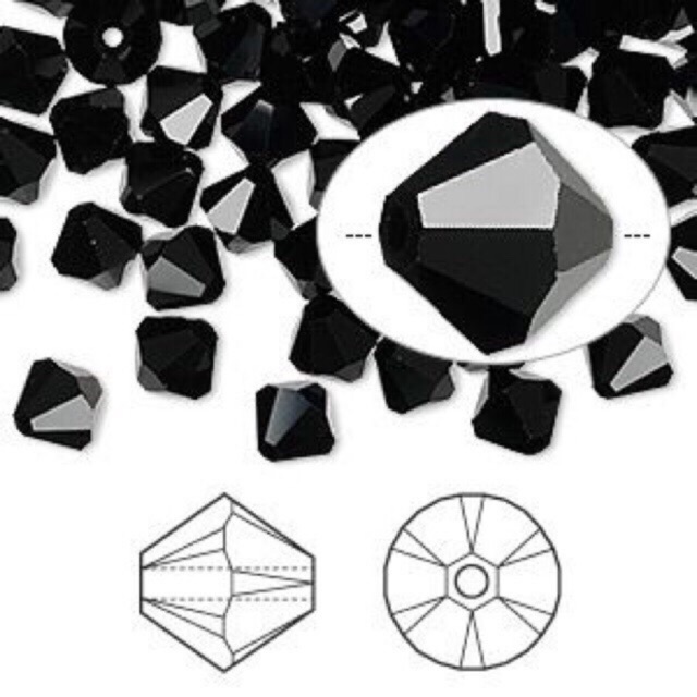 Hạt pha lê 4li(60k/1 chùm 10 dây)