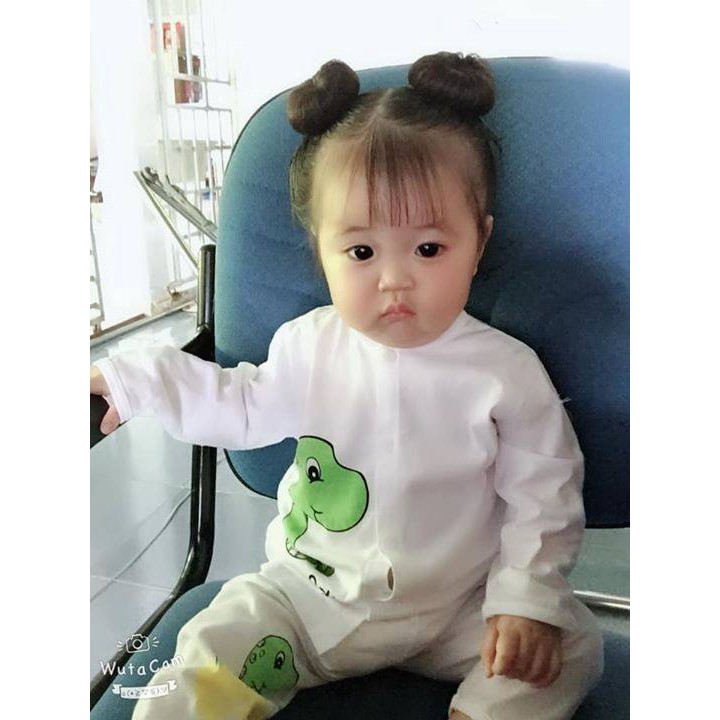 HÀNG LOẠI 1 - Set 5 bộ dài bibo cotton 2 chiều cho bé từ 3-14kg