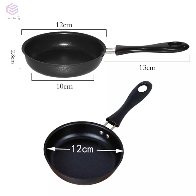 Chảo Tròn Mini 12cm Không Dính Dùng Chiên Trứng/Làm Bánh Kếp Cho Gia Đình