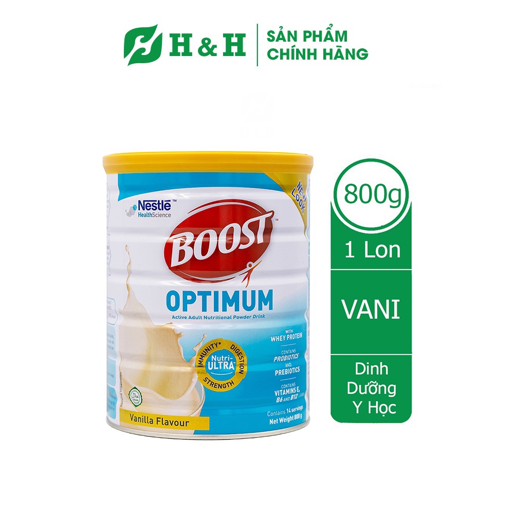 Sữa Y học duy trì sức khoẻ, tăng cường đề kháng Boost Optimum