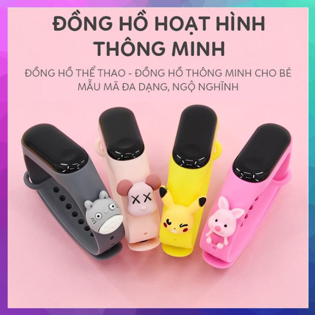 Đồng Hồ Trẻ Em ZGO DISNEY Silicon, Đồng Hồ Điện Tử Thông Minh Cho Bé