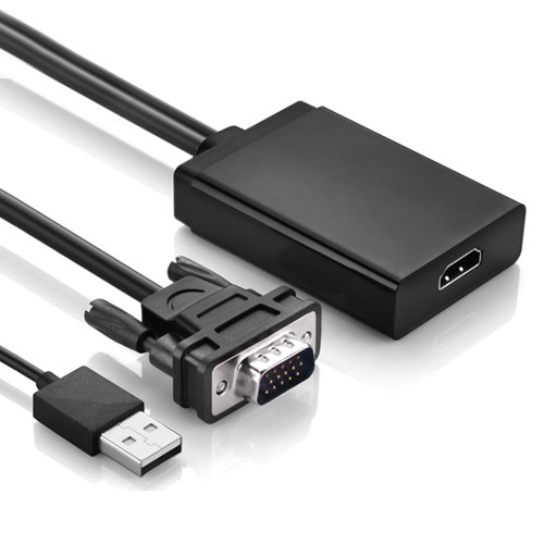 Cáp chuyển đổi VGA to HDMI + Audio UG-40213 chính hãng Ugreen