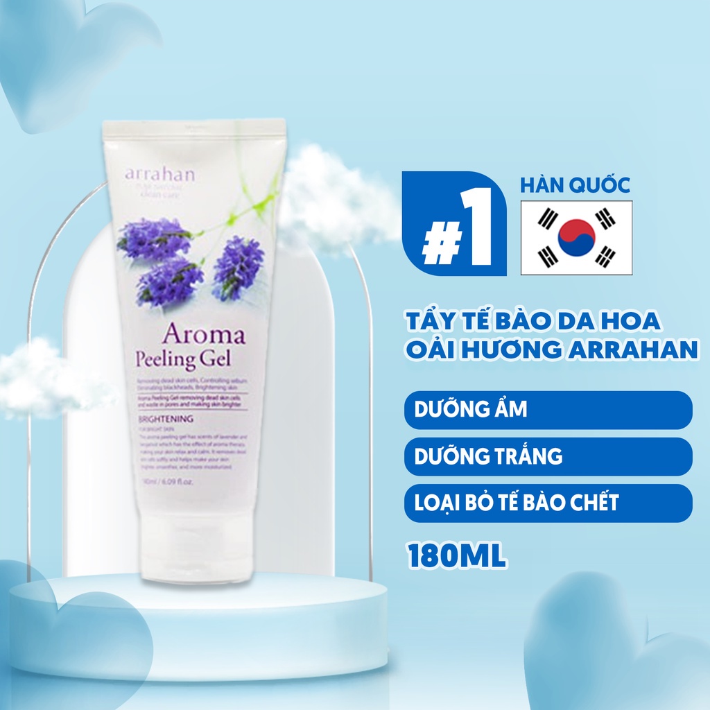 Gel Tẩy Tế Bào Da Chết Chiết Xuất Từ Hoa Oải Hương - ARRAHAN Aroma White Peeling 3W114 | WebRaoVat - webraovat.net.vn