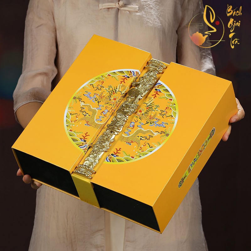 Quà tặng]Hộp trà biếu cao cấp Thiết kế độc đáo tặng Bộ ấm chén | Shopee  Việt Nam